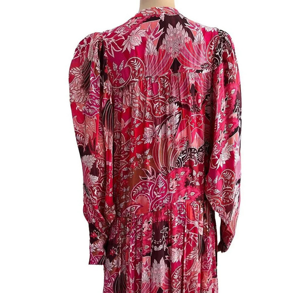 Chufy Maiah Pink Floral Maxi Dress - Picture 6 of 7